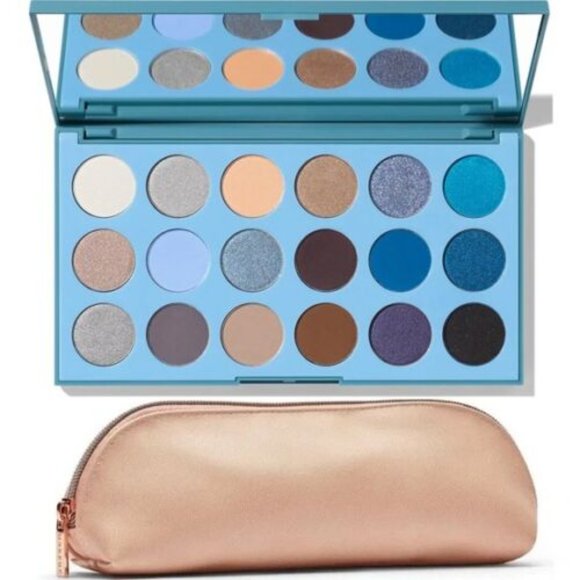 Morphe Other - Morphe 18A‎ Blue Ya Away Eyeshadow Artistry Palette w/ Free Morphe Makeup Bag